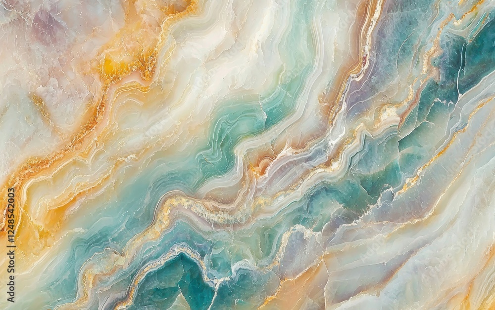 Mesmerizing marble texture with colorful iridescent swirls Mesmerizing marble texture with colorful iridescent swirls