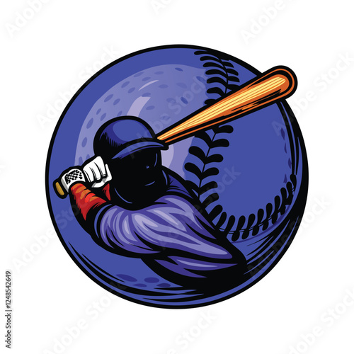 A dynamic action shot of a baseball player, wearing a gray and red uniform, swinging a bat with intense focus during a game.