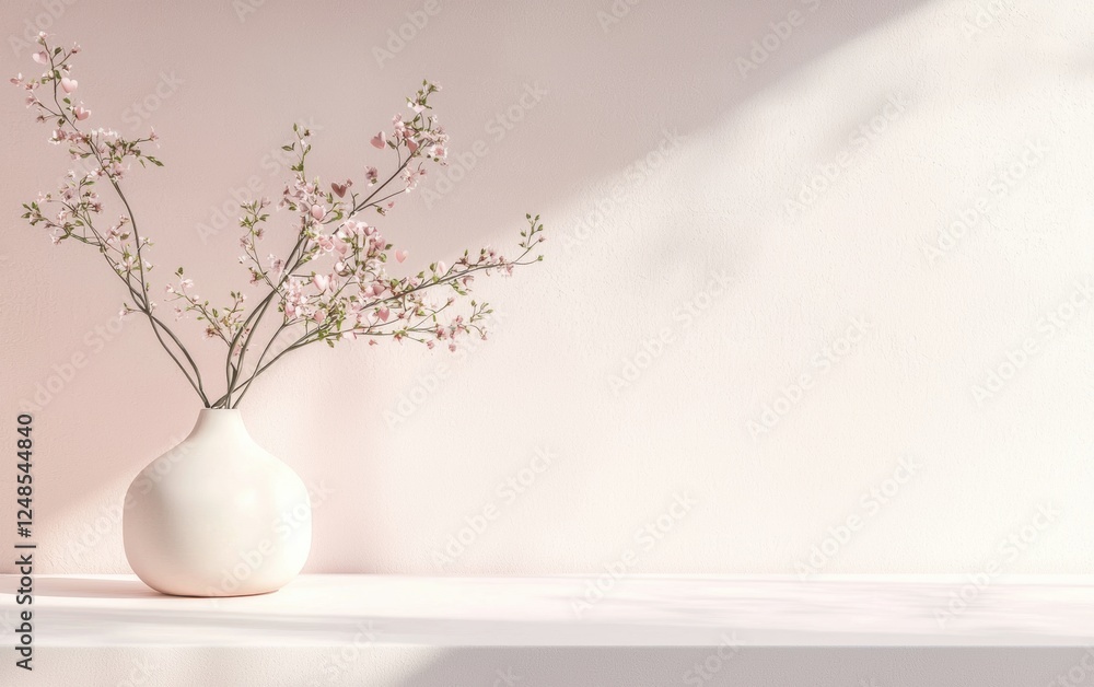 Minimalist mockup background with space for text designed with an ultra-clean look featuring a soft pink-to-white gradient with subtle floating heart details for Saint Valentines Day Minimalist mockup background with space for text designed with an ultra-clean look featuring a soft pink-to-white gradient with subtle floating heart details for Saint Valentines Day