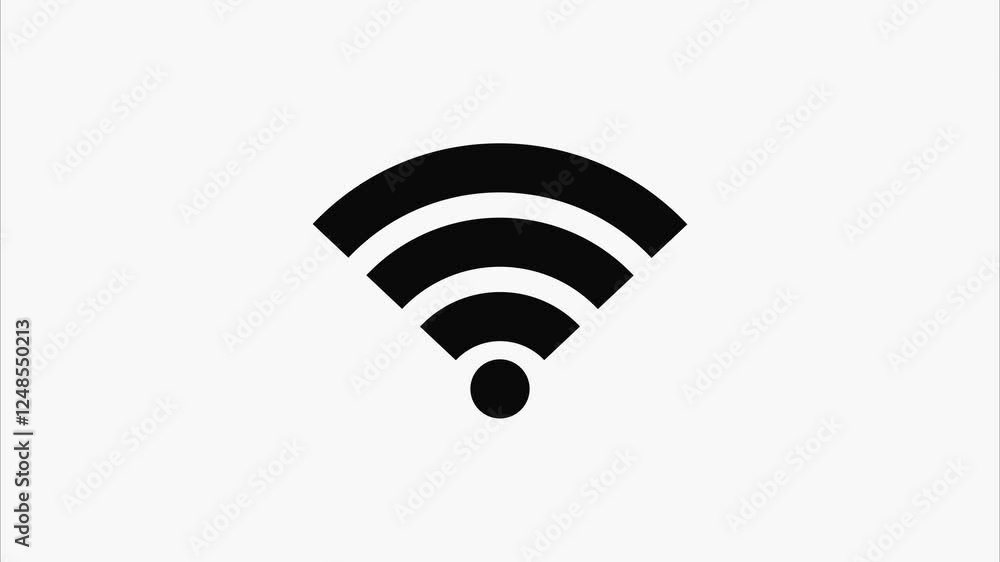 wireless wi fi network animate icon wireless wi fi network animate icon