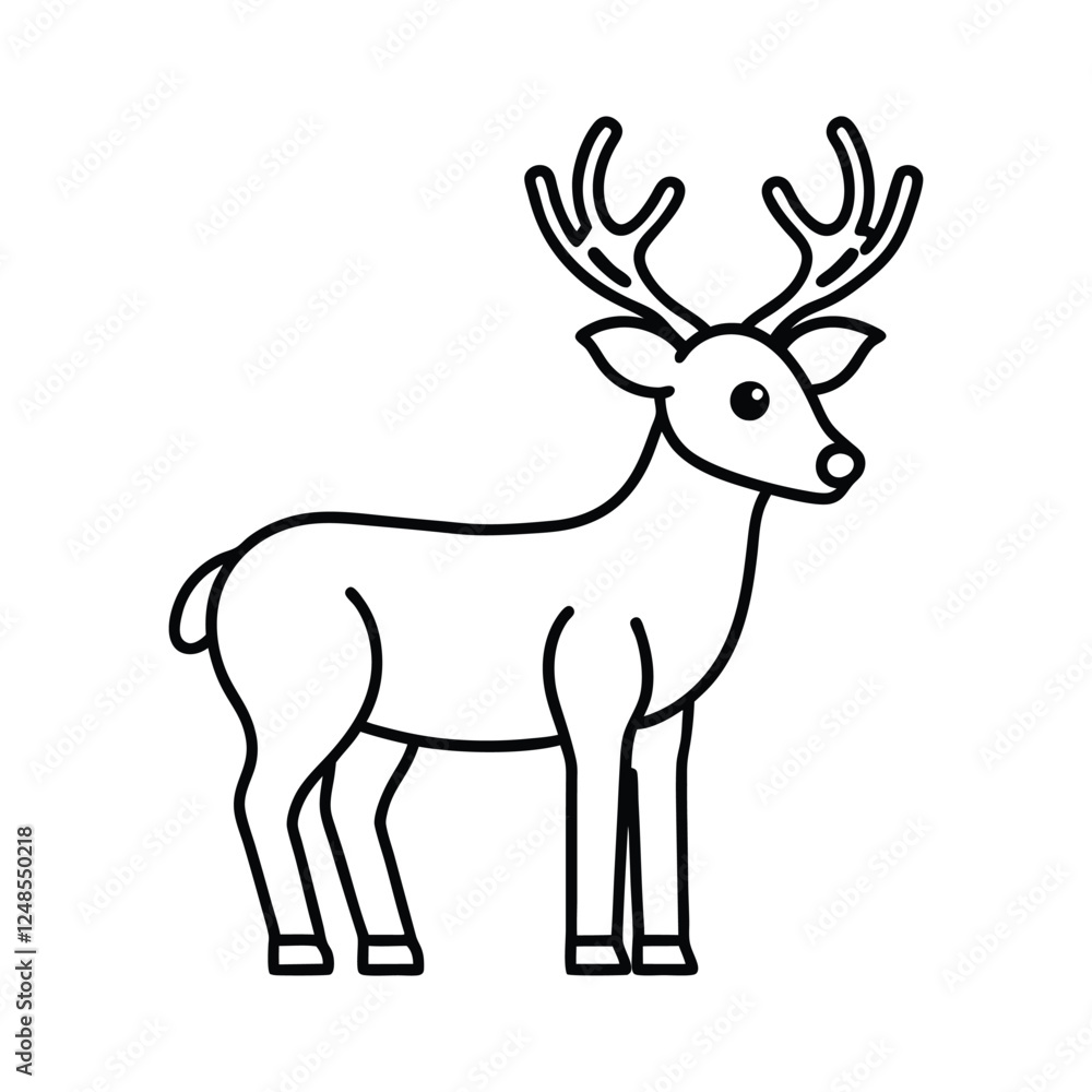 deer silhouette vector deer silhouette vector
