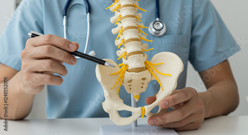 Doctor Explains Spine and Pelvis: Anatomy, Health, Medical Education, and Back Pain Solutions for a Healthy Life! photo