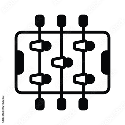 Take a look at this amazing icon of foosball table