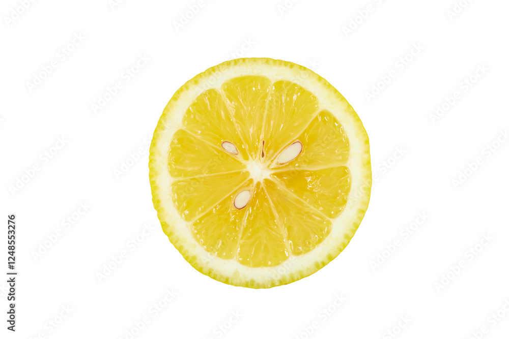 slice of lemon isolated on white or transparent png slice of lemon isolated on white or transparent png
