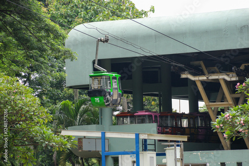 cable car, TMII beautiful indonesia miniature park photo