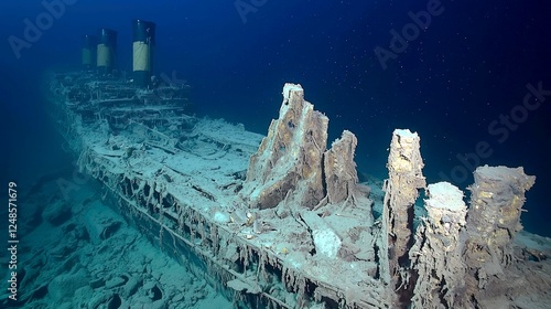 Titanic Wreck: Exploring the Deep-Sea Ruins of a Lost Maritime Legend photo