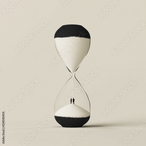 Couple in an Hourglass