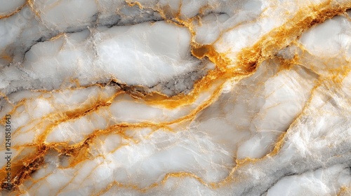 White and gold marble texture background (1)