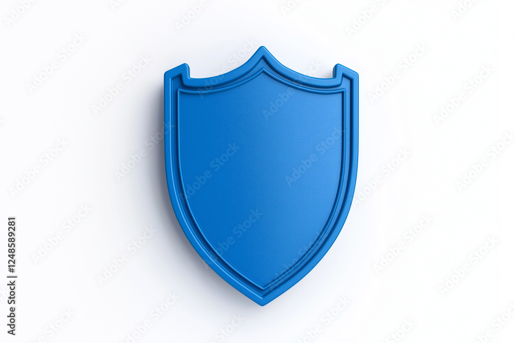 a cloud storage icon with shield, data security theme, modern vector, blue and white, isolated on white background a cloud storage icon with shield, data security theme, modern vector, blue and white, isolated on white background