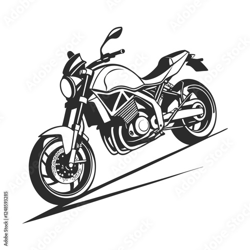 motorcycle vector illustration