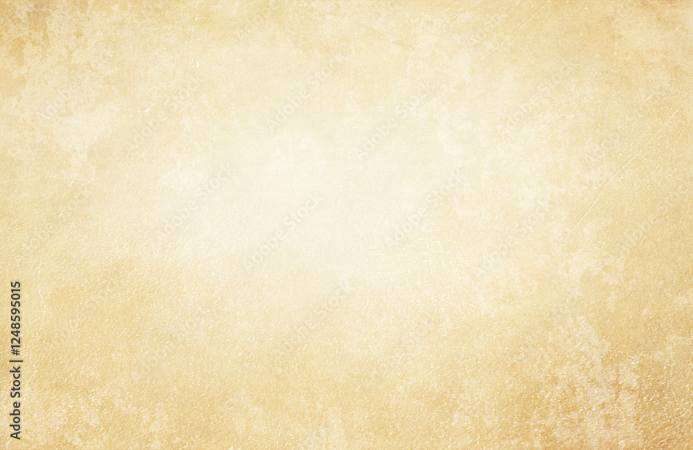 Fototapeta premium Old beige paper texture or background.
