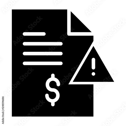 Corruption Vector Glyph Icon Design