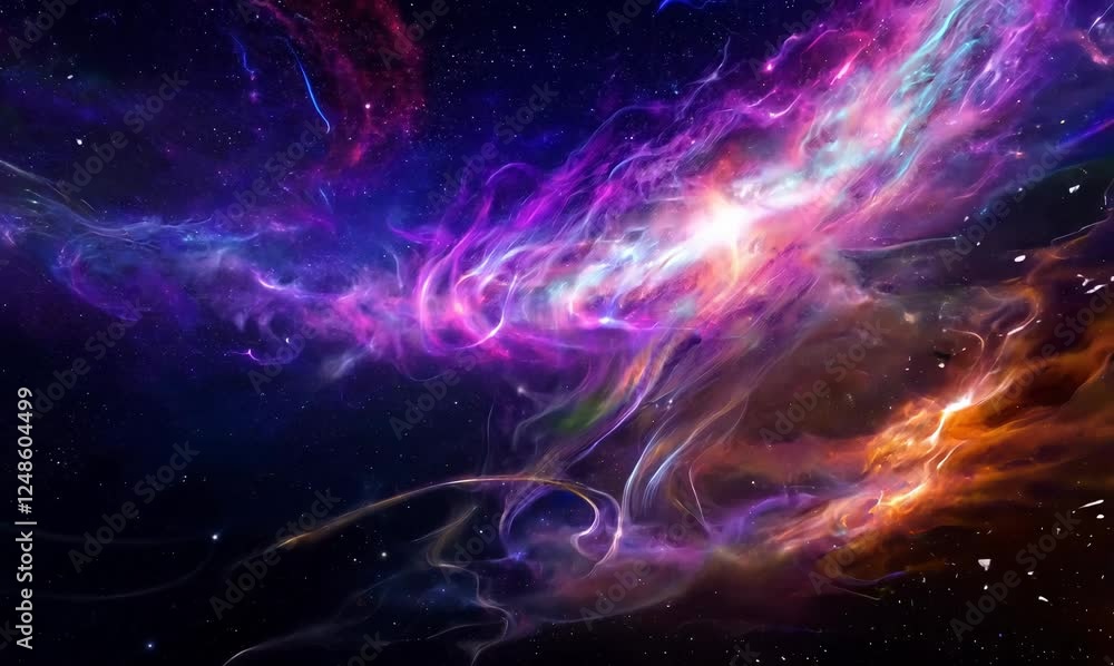 breathtaking cosmic views with sparkling stars and animated energy breathtaking cosmic views with sparkling stars and animated energy