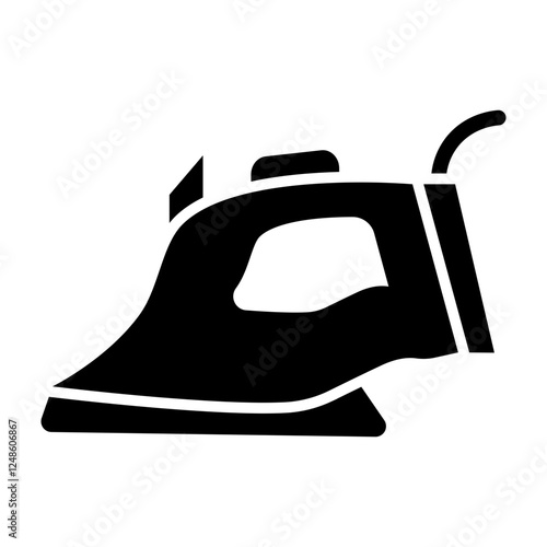 Iron Vector Glyph Icon Design