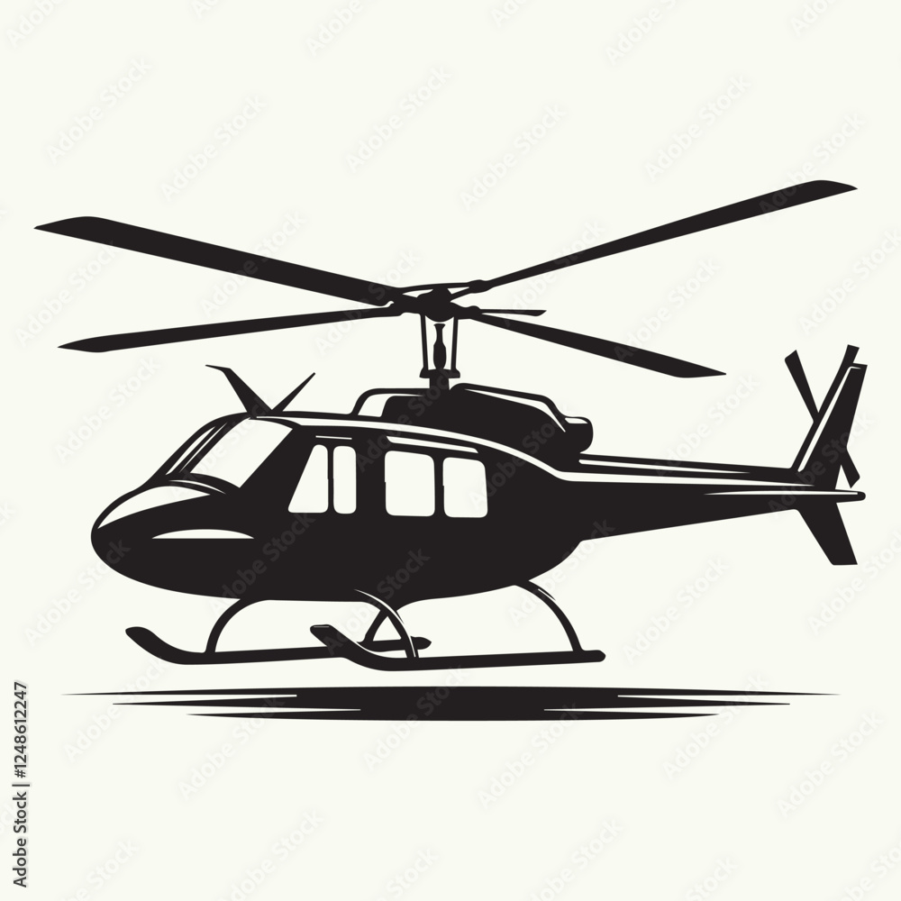 Fototapeta premium helicopter in flight