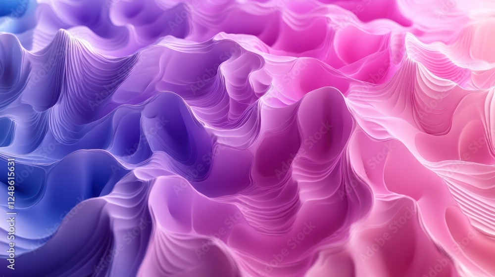 Obraz premium Abstract colorful wavy texture background. (1)