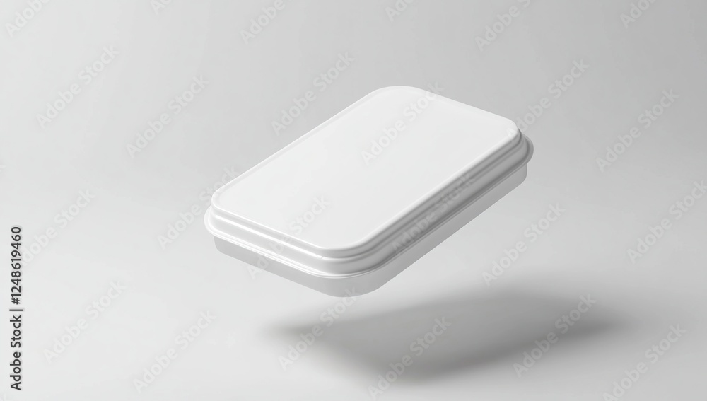 White Rectangular Food Container, Empty, Sealed, Ready, For Packaging, Clean Design, Modern Style, Versatile Use, Food Storage, Convenient, Takeout Box, Lightweight, Durable, Eco-Friendly White Rectangular Food Container, Empty, Sealed, Ready, For Packaging, Clean Design, Modern Style, Versatile Use, Food Storage, Convenient, Takeout Box, Lightweight, Durable, Eco-Friendly