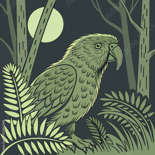 The Elusive Kakapo – New Zealand’s Flightless Night Parrot