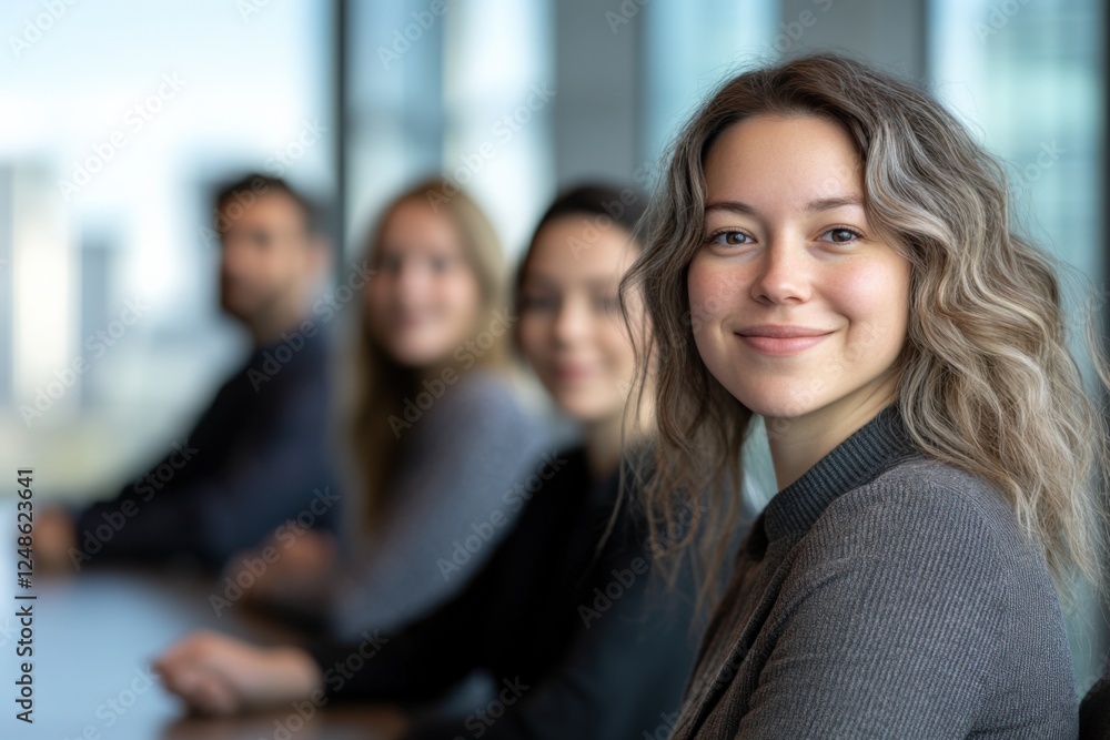 diverse team of professionals in a business meeting diverse team of professionals in a business meeting