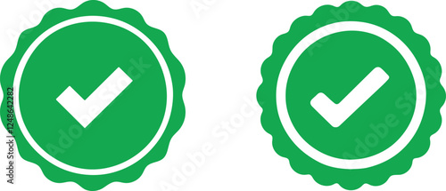Approved or Certified Medal Icon - Quality Assurance Vector