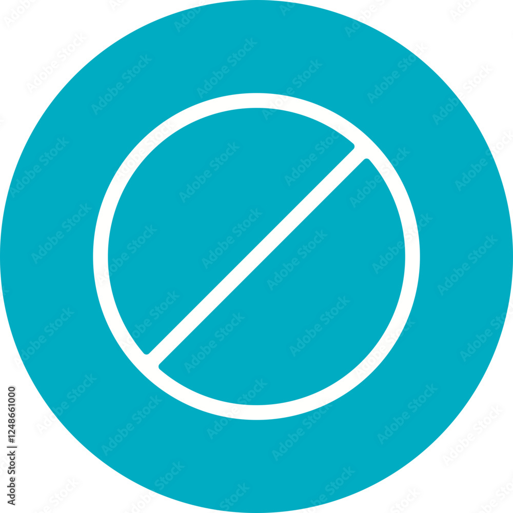 No free icon single vector illustration