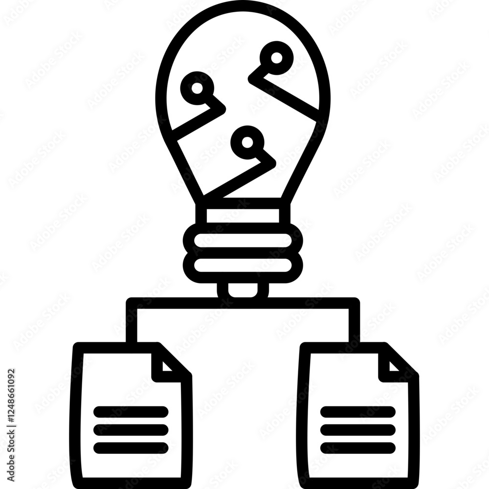 Fototapeta premium Innovative Framework Icon