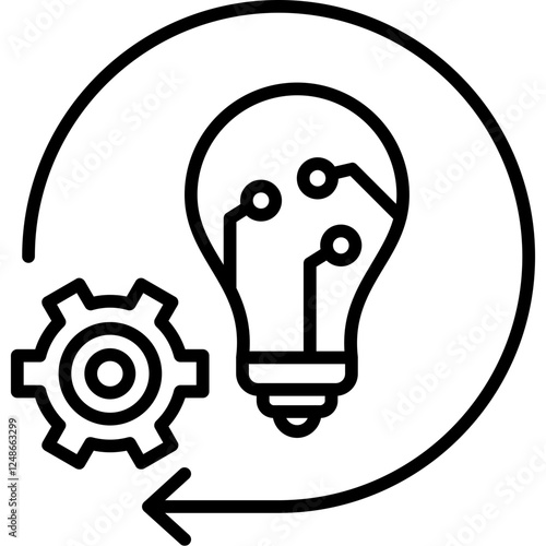 Innovation Cycle Icon