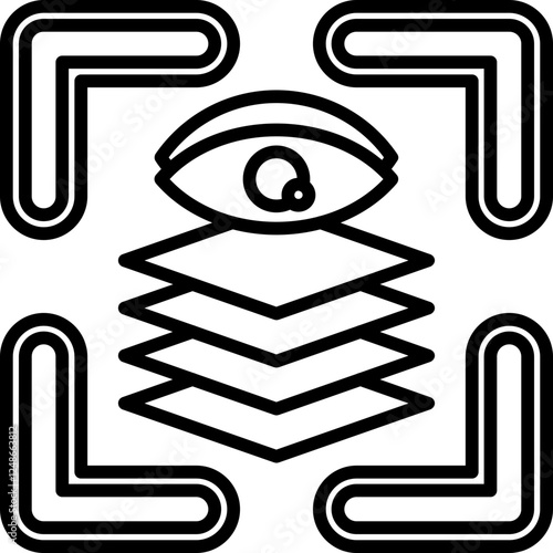 Depth Perception Icon