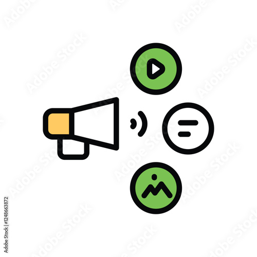 Content Dynamizer vector icon
