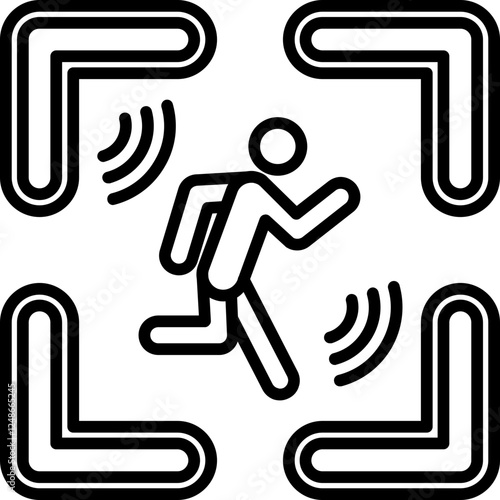 Motion Detection Icon