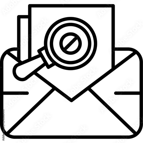 Email Spam Detection Icon