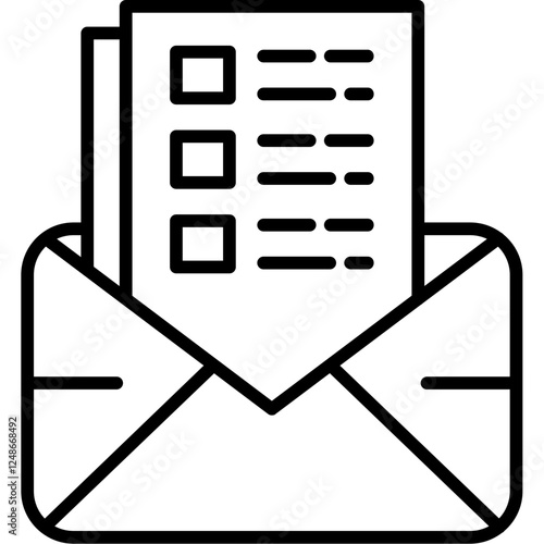 Email Contact List Icon