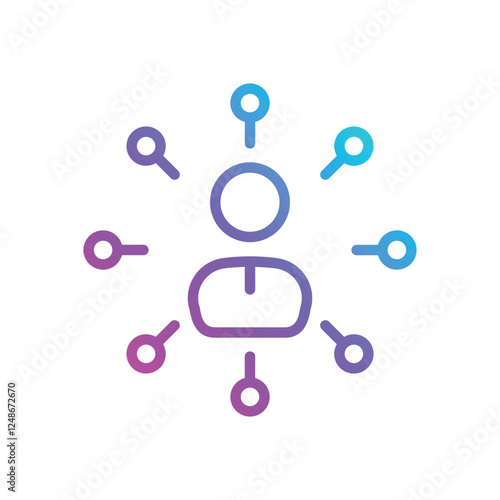 Communication vector icon