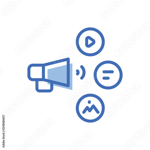 Content Dynamizer vector icon