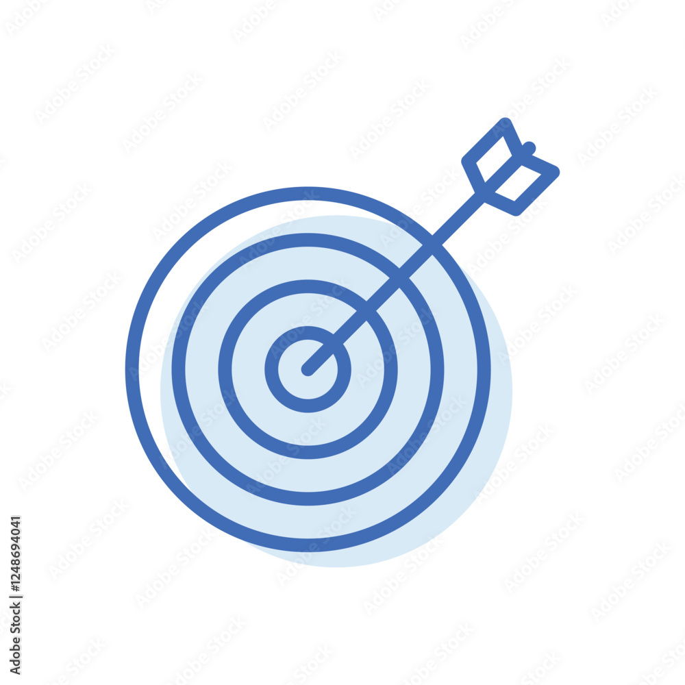 Objective vector icon Objective vector icon