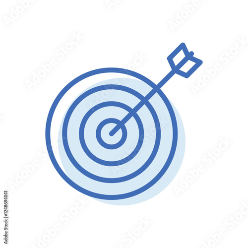 Objective vector icon