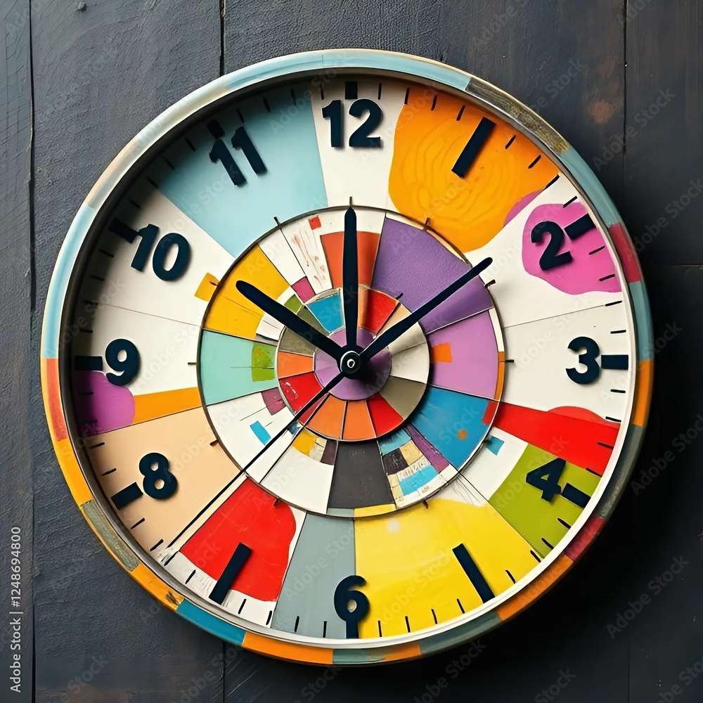 Fototapeta premium old clock on wall