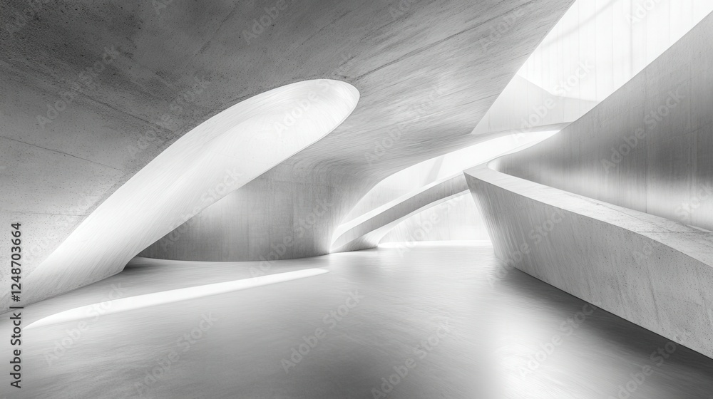 Stunning Modern Architecture Interior Design: A Concrete Architectural Masterpiece Stunning Modern Architecture Interior Design: A Concrete Architectural Masterpiece