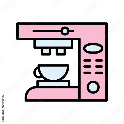 Coffee Machine Icon Design