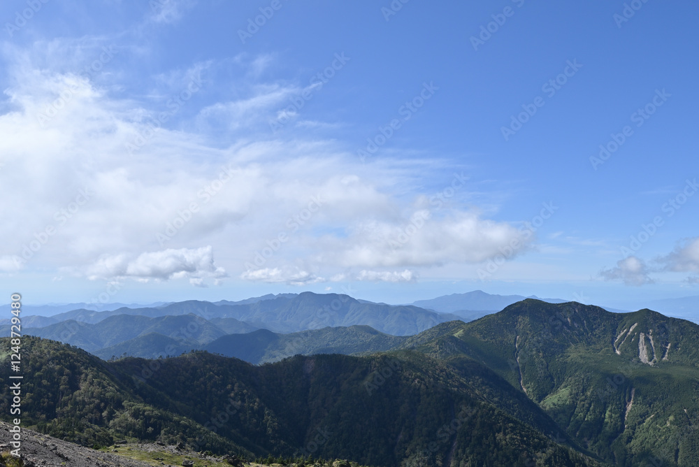 Mt. Nikko-Shirane, Gunma, Tochigi, Japan Mt. Nikko-Shirane, Gunma, Tochigi, Japan