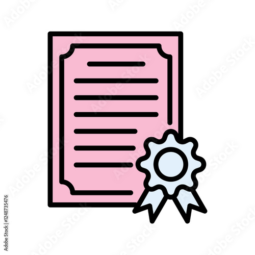 Certificate Icon Design