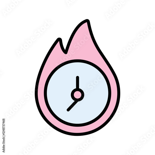 Deadline Icon Design