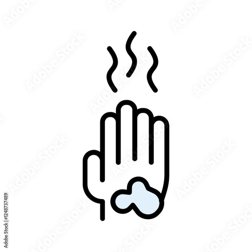 Smelly Hands Icon Design