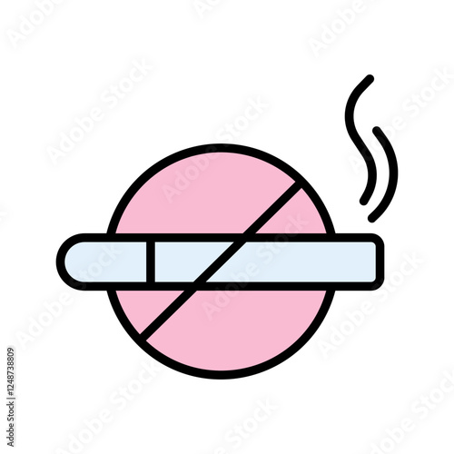 Smoking Kills Icon Design