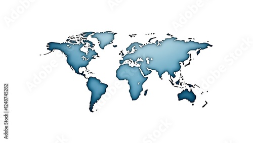 Water Splash Shaping Earth's Continents for World Water Day Stock Image Concepts