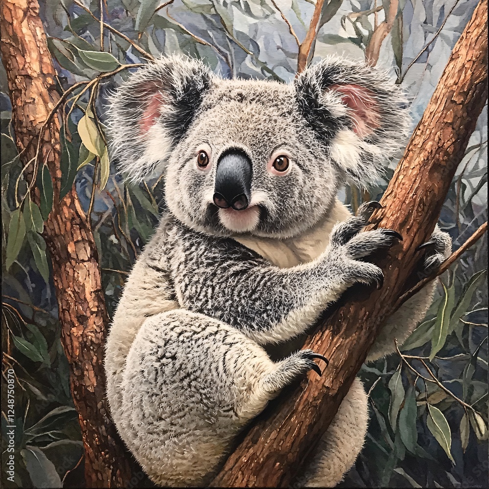 Obraz premium koala in tree