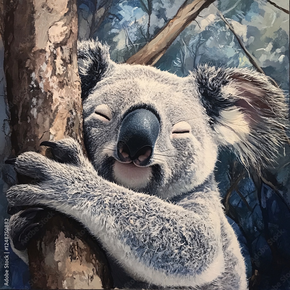 Obraz premium koala bear cub