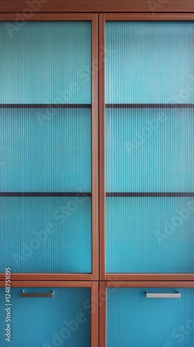 Wallpaper Mural Modern Cabinetry with Glass Doors: A Contemporary Design Torontodigital.ca