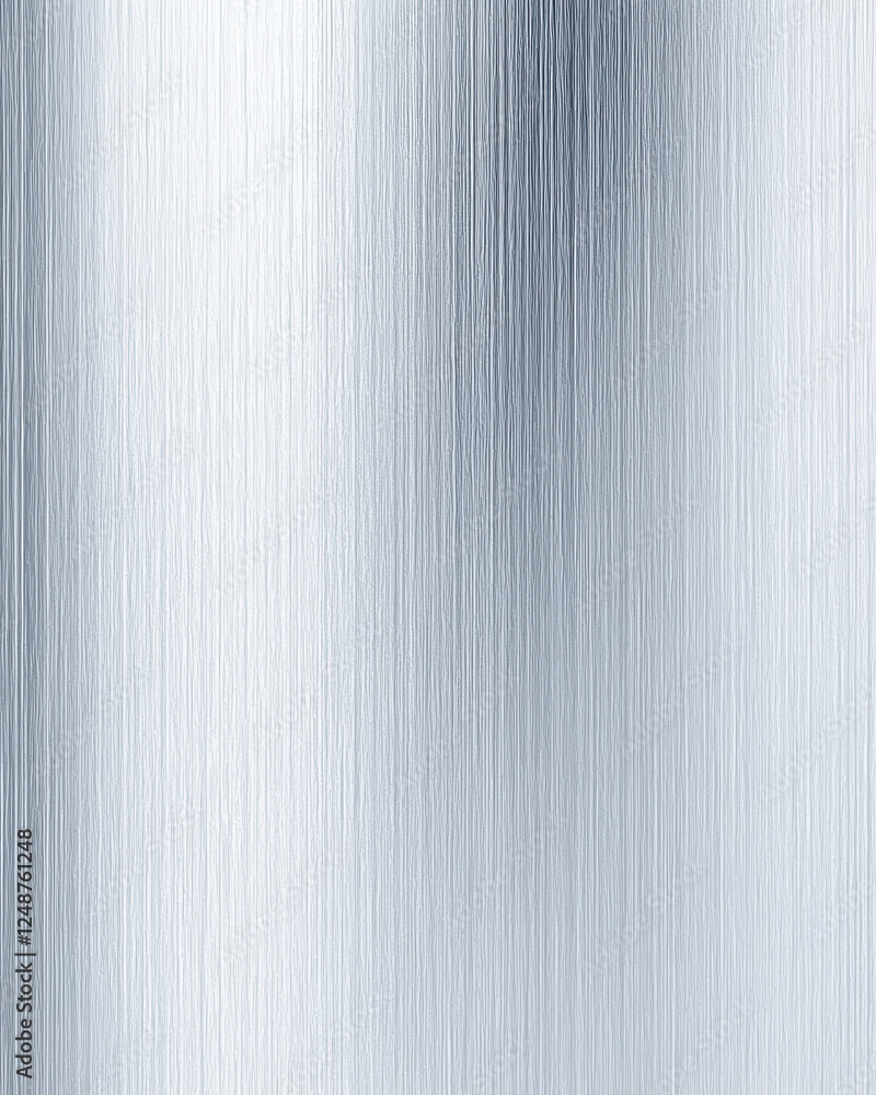 Obraz premium Shiny metallic silver surface with smooth, glowing gradient texture