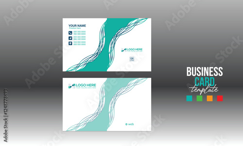 business card for corporate and any use